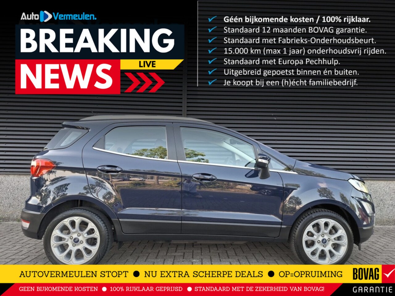 Ford EcoSport - 1.0 Titanium X-Pack 125 pk