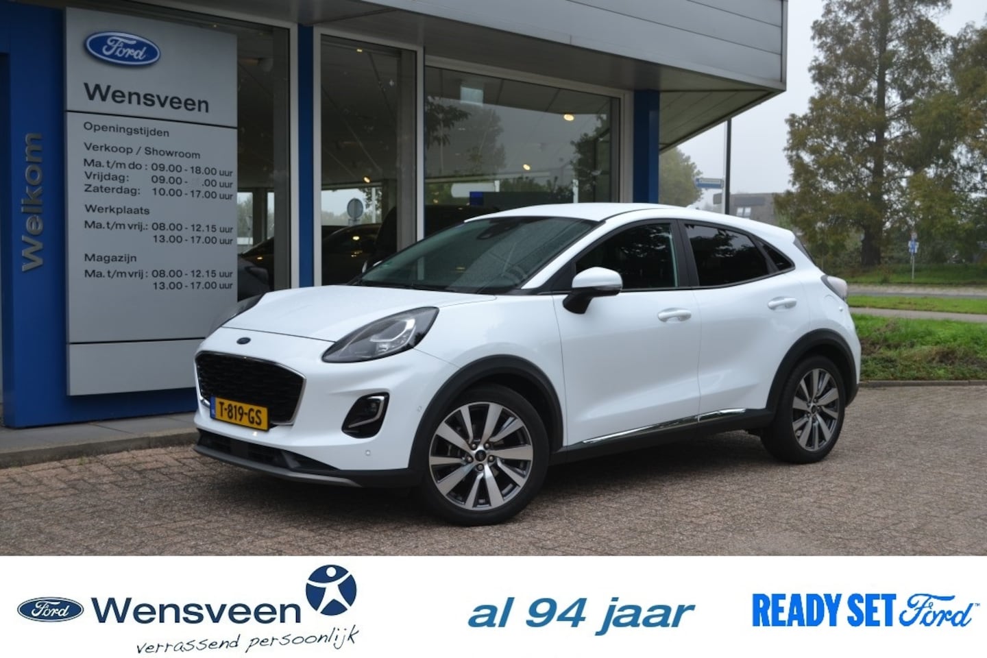 Ford Puma - 1.0T 125pk ECOBOOST Hybrid Titanium X | trekhaak, driver assistance pack, B&O - AutoWereld.nl
