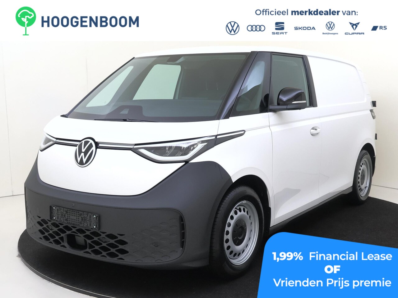 Volkswagen ID. Buzz Cargo - Bedrijfswagens Economy Business Limited Edition 210 kW (286 pk) | Achterdeuren | Achteruit - AutoWereld.nl