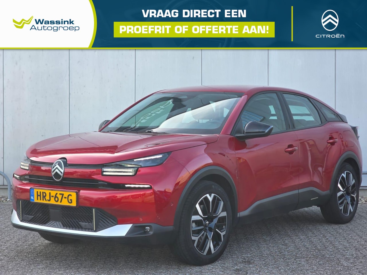 Citroën Ë-C4 - Business 156pk Extended range 54 kWh Navigatie | Parkeercamera | Climate Control - AutoWereld.nl