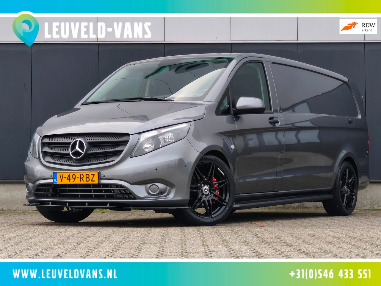 Mercedes-Benz Vito - 116CDI XL L3 9V AUT CRUISE PDC M-BUX SPORTLINE STOELVERWARMING ACHTERUITRIJCAMERA - AutoWereld.nl