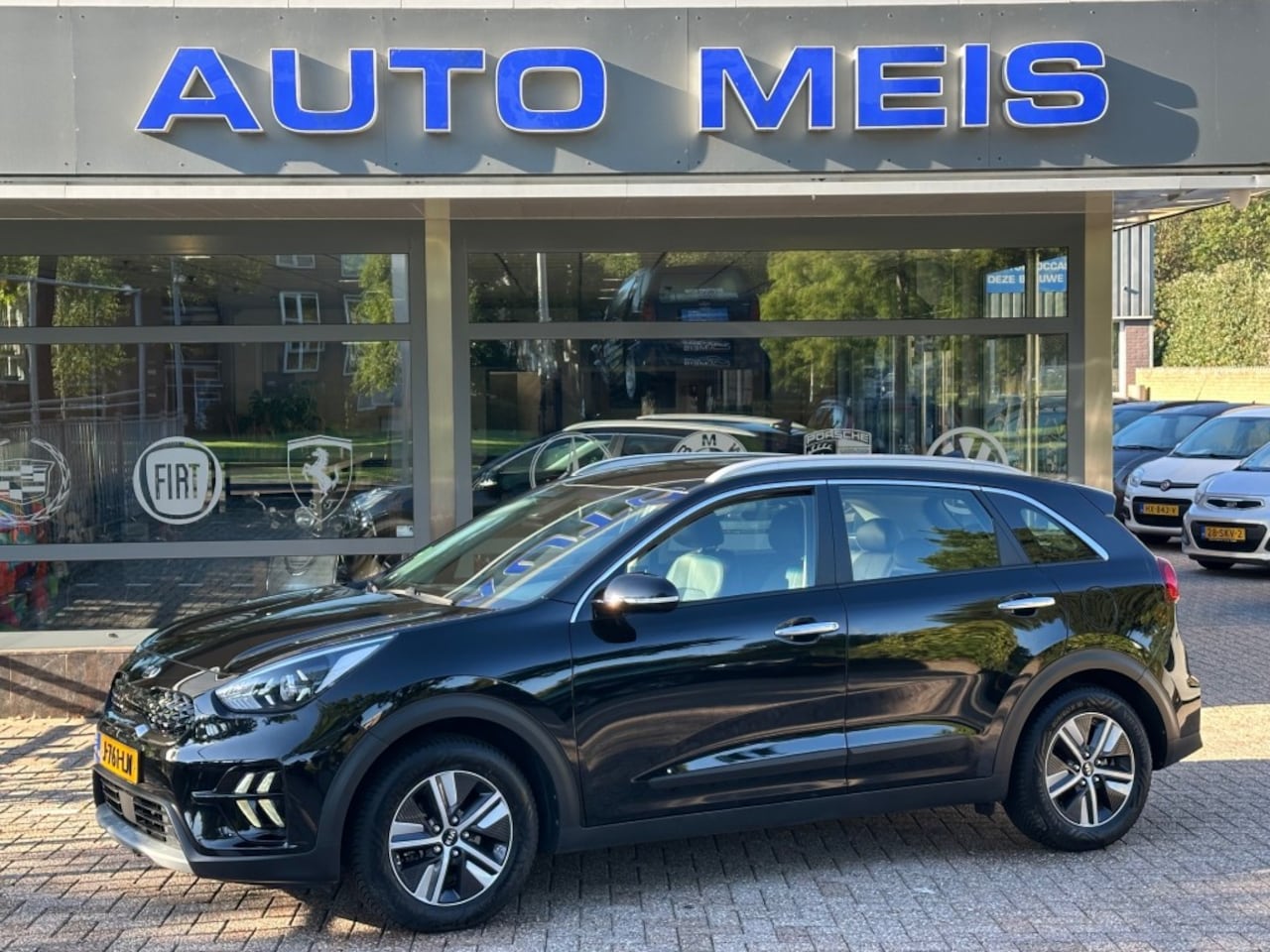 Kia Niro - 1.6 GDi Hybrid DynamicLine Automaat Navi Camera Cruise - AutoWereld.nl
