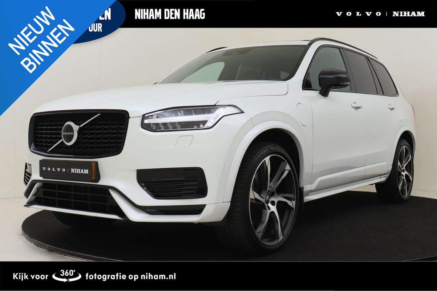Volvo XC90 - T8 RECHARGE AWD R-DESIGN -PANO.DAK|HARMAN/KARDON|360°CAM|STANDKACHEL|HEAD-UP DISP.|SPORTST - AutoWereld.nl