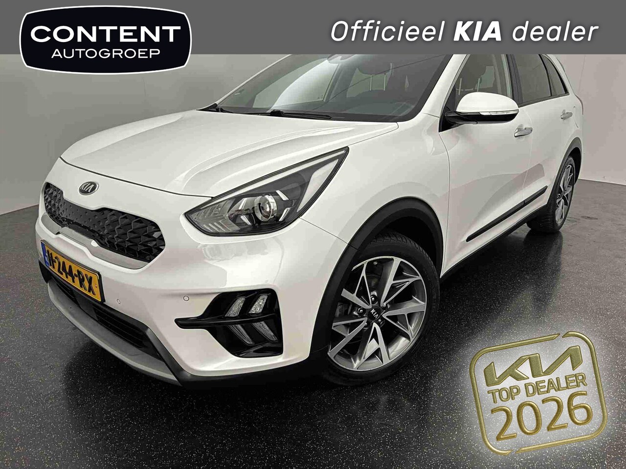 Kia Niro - 1.6 GDi Hybrid 141pk DCT6 DynamicPlusLine - AutoWereld.nl