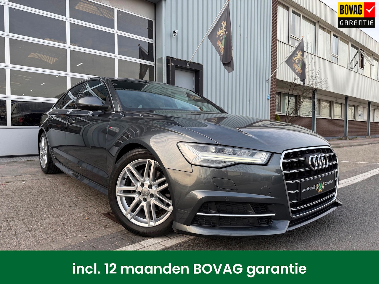 Audi A6 Limousine - 1.8 TFSI Ultra S AUT LMV18/PDC/LEER/NAVI - AutoWereld.nl