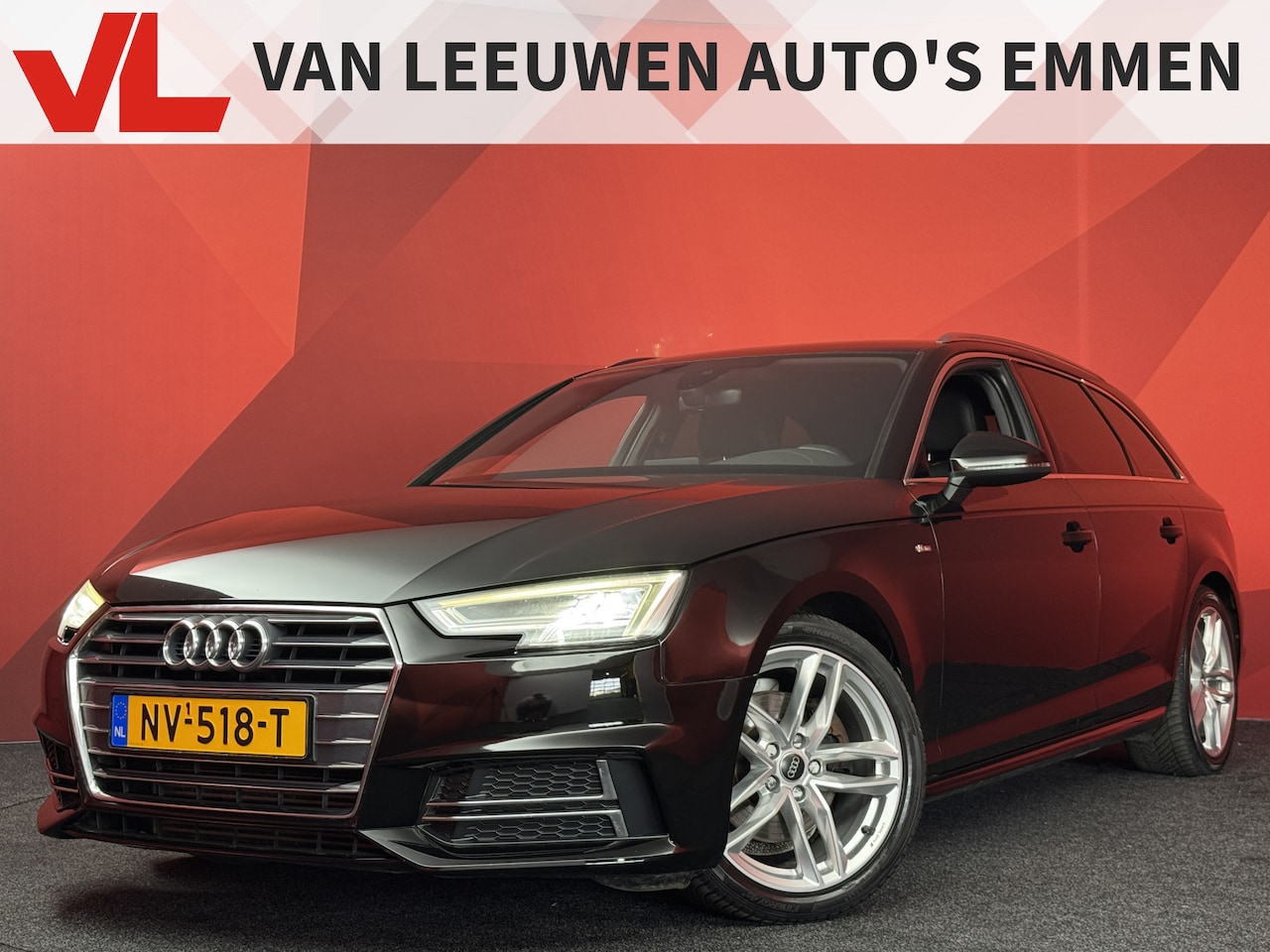 Audi A4 Avant - 2.0 TFSI ultra Sport S line Edition | Half leder | Led | Clima - AutoWereld.nl