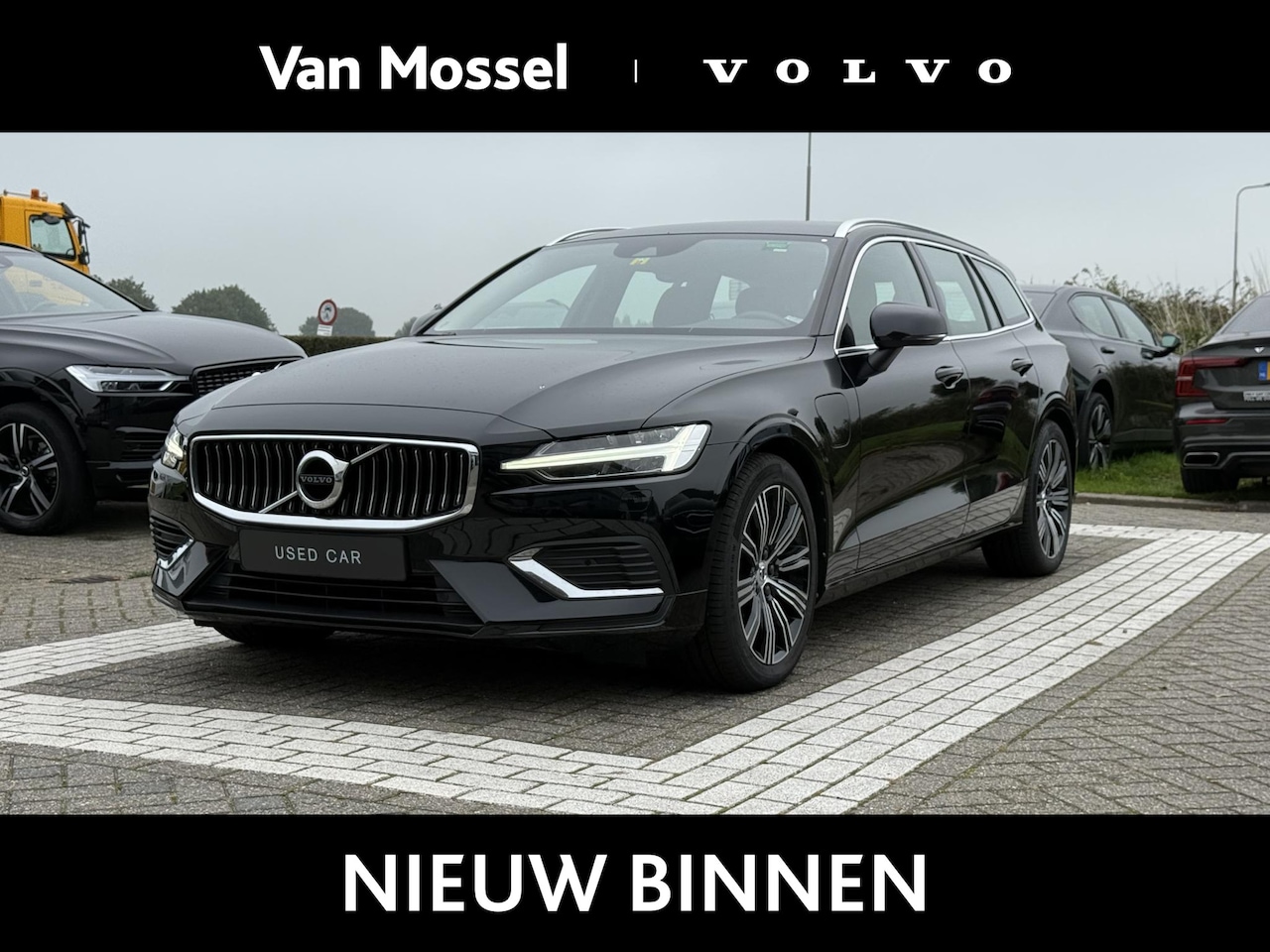 Volvo V60 - 2.0 T6 Recharge AWD Inscription | Elektrische stoelen | BLISS | Keyless | Trekhaak | H/K A - AutoWereld.nl