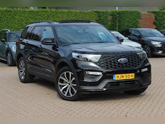 Ford Explorer - 3.0 V6 EcoBoost PHEV ST-Line / Trekhaak / Panoramadak / 360Camera / Keyless / 20'' / Leder