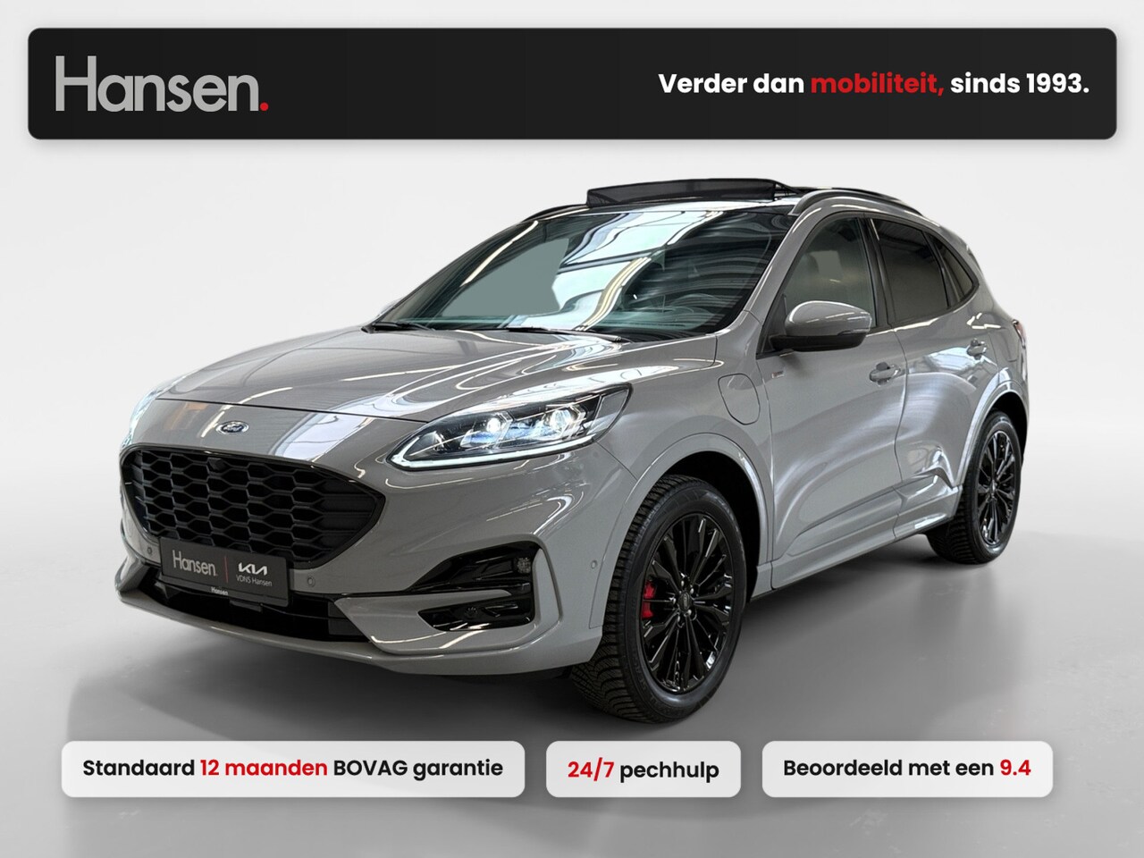 Ford Kuga - 2.5 PHEV Graphite Tech Edition I Panoramadak I Elek. Trekhaak I Winterpakket I Camera I Ca - AutoWereld.nl