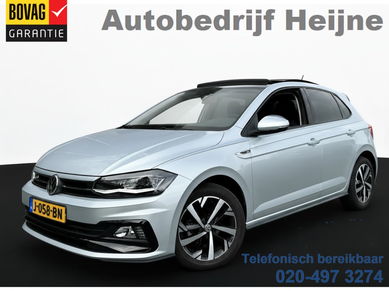 Volkswagen Polo - 1.0 TSI 95PK R-LINE SPORT CARPLAY/BEATS/PANORAMADAK - AutoWereld.nl