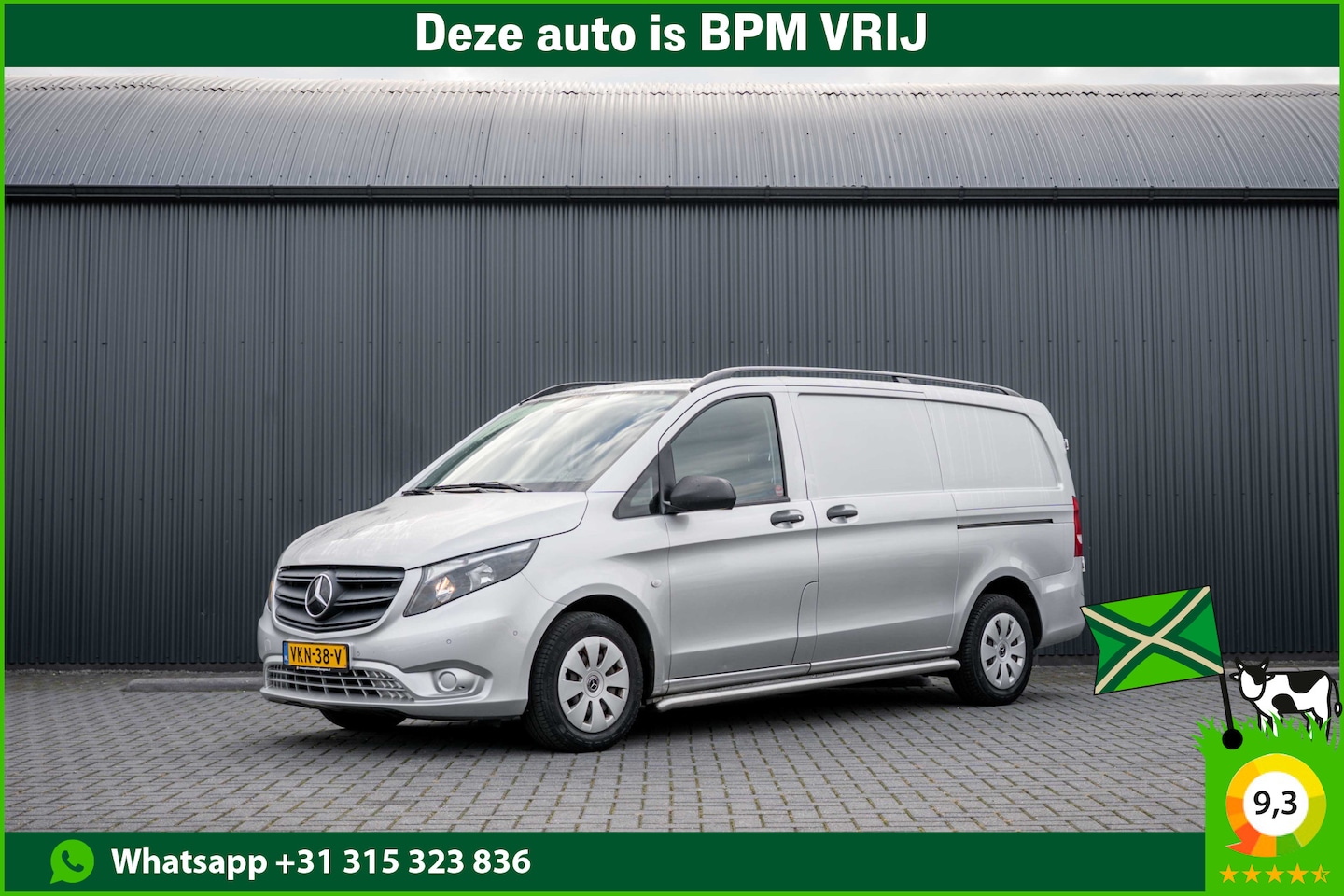Mercedes-Benz Vito - 114 CDI L2H1 | 140PK | Automaat | Camera | Cruise | 1e Eigenaar | PDC | Zijschuifdeur L+R - AutoWereld.nl