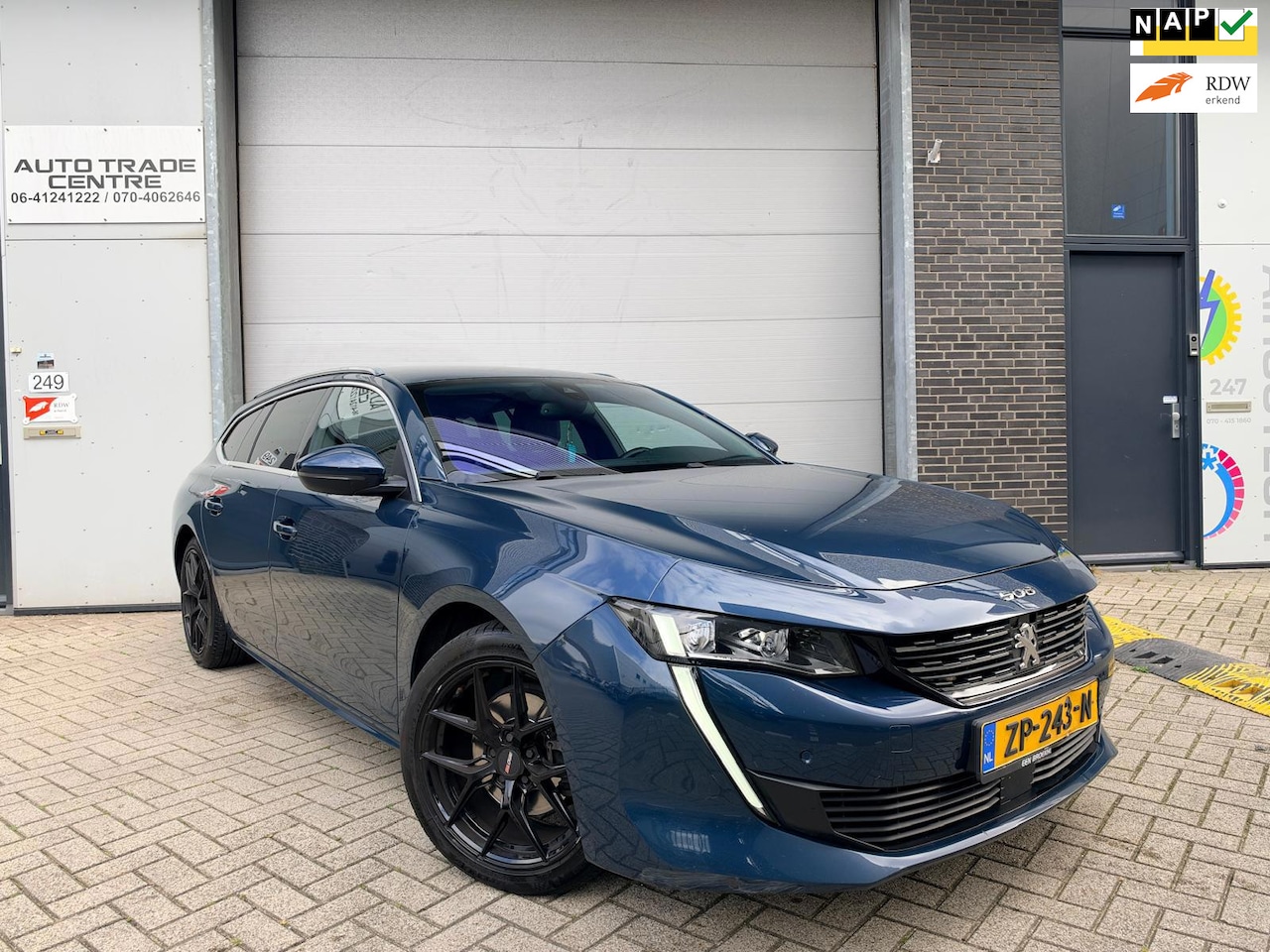 Peugeot 508 SW - 1.6 PureTech Blue Lease Allure [ BTW | Dealer OH | Camera | Keyless | ACC] - AutoWereld.nl