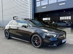 Mercedes-Benz A-klasse - A200 AMG Pano|Camera|Memory|Sfeer|Night Zwart
