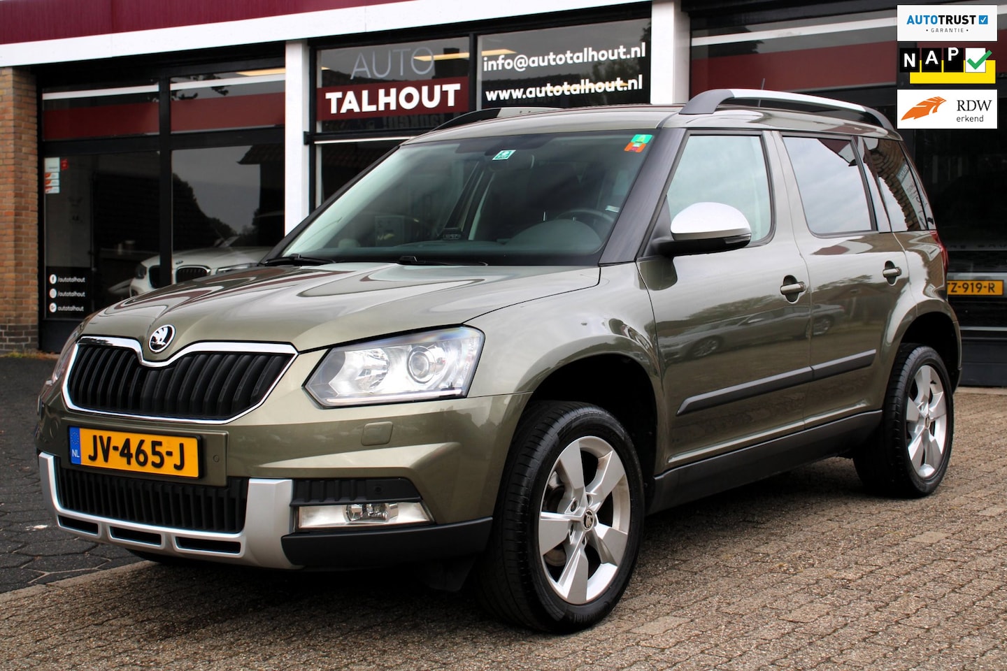 Skoda Yeti Outdoor - 1.4 TSI Greentech JOY - AUTOMAAT, NAVI, LED, TREKHAAK, BLUETOOTH, DAB RADIO - AutoWereld.nl