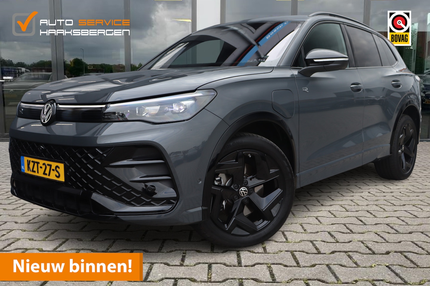 Volkswagen Tiguan - 1.5 eHybrid R-Line 272PK | 360 Camera | Sfeerverlichting | IQ Led | - AutoWereld.nl