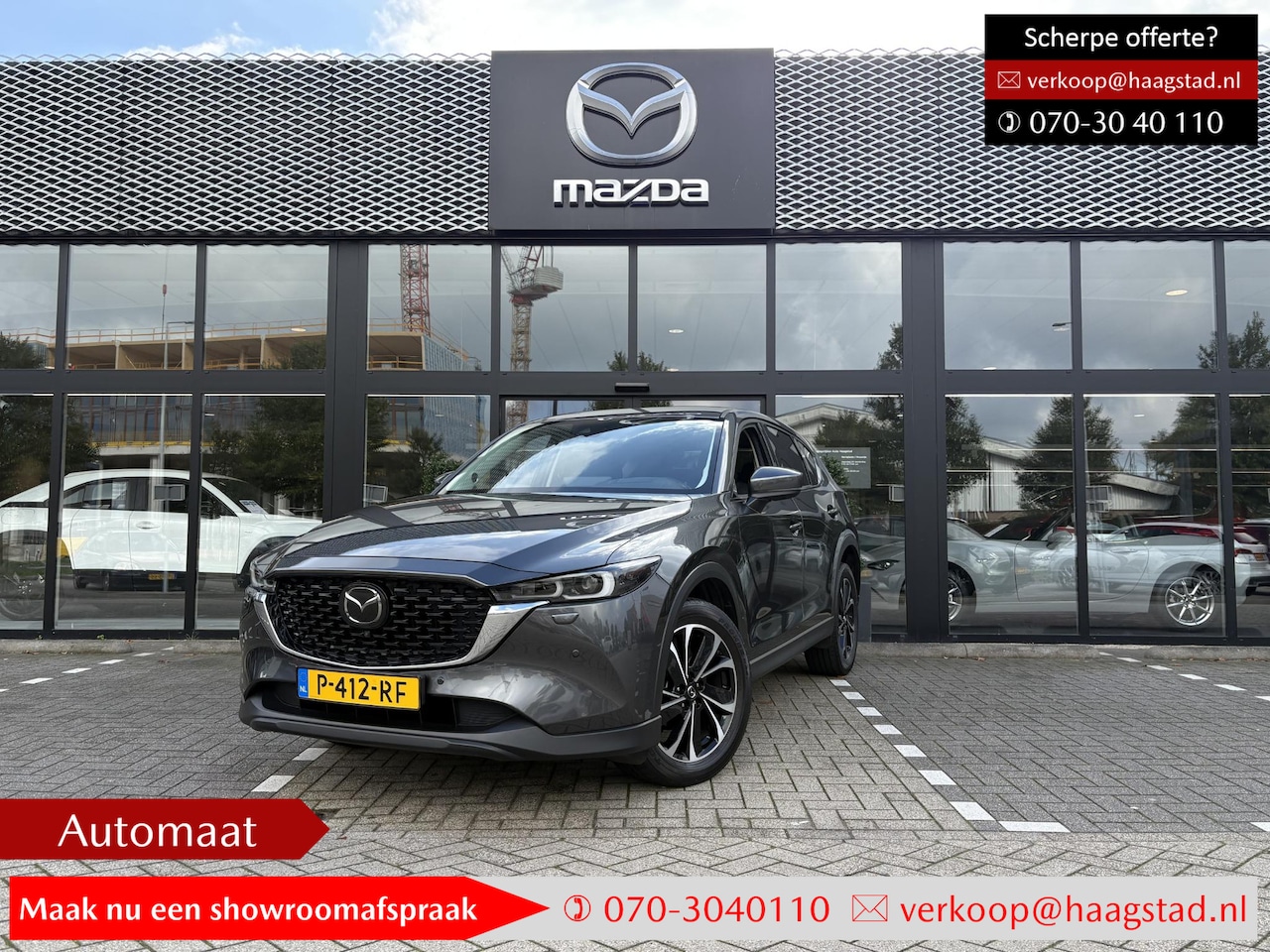 Mazda CX-5 - 2.0 SkyActiv-G 165 Luxury Dealer onderhouden / 1e eigenaar / NL auto / Alarm Klasse III - AutoWereld.nl