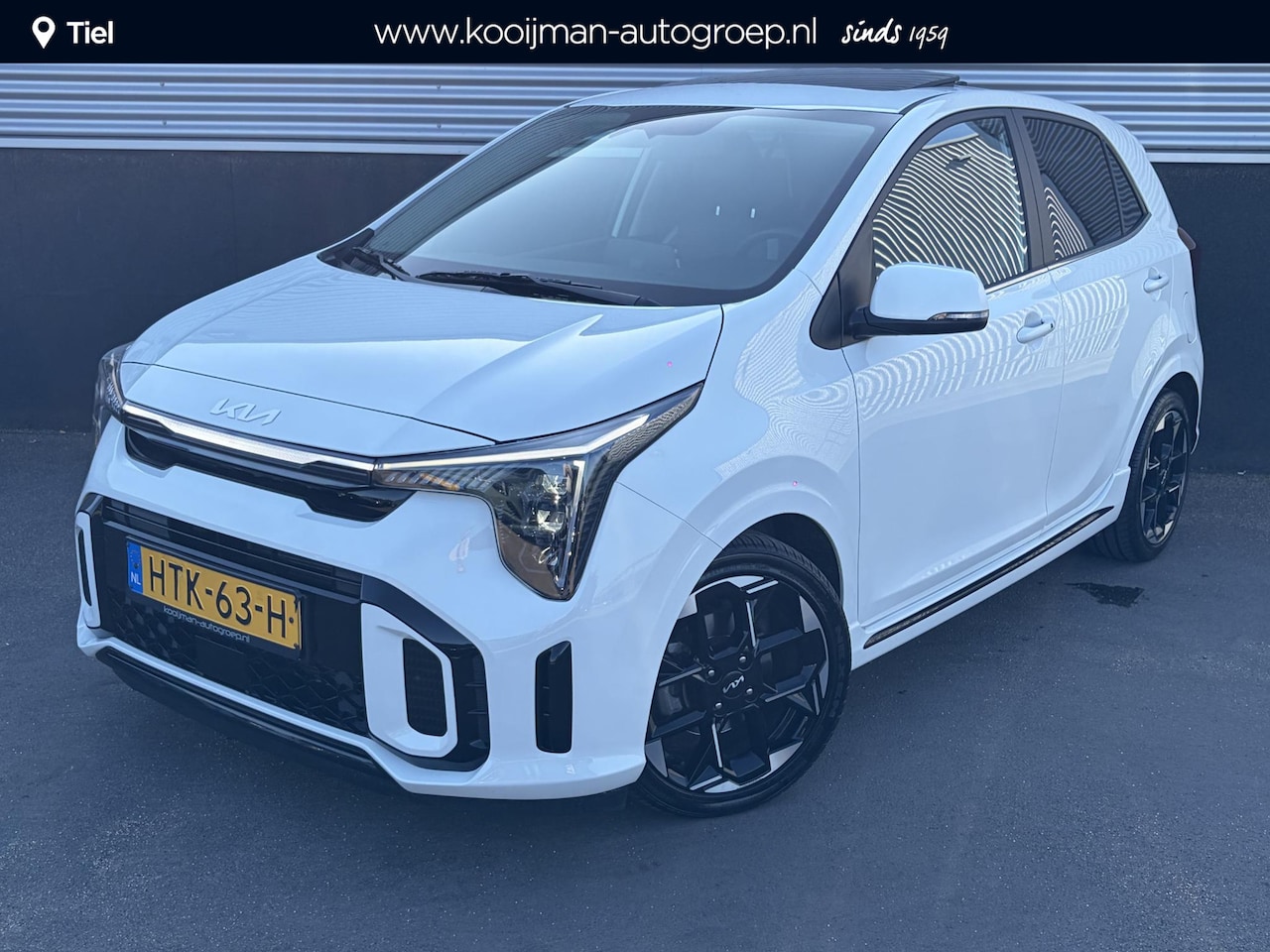Kia Picanto - 1.0 DPI GT-Line Schuif/kanteldak, Stoel- & Stuurwiel verwarmd, Navigatie, Cruise control, - AutoWereld.nl