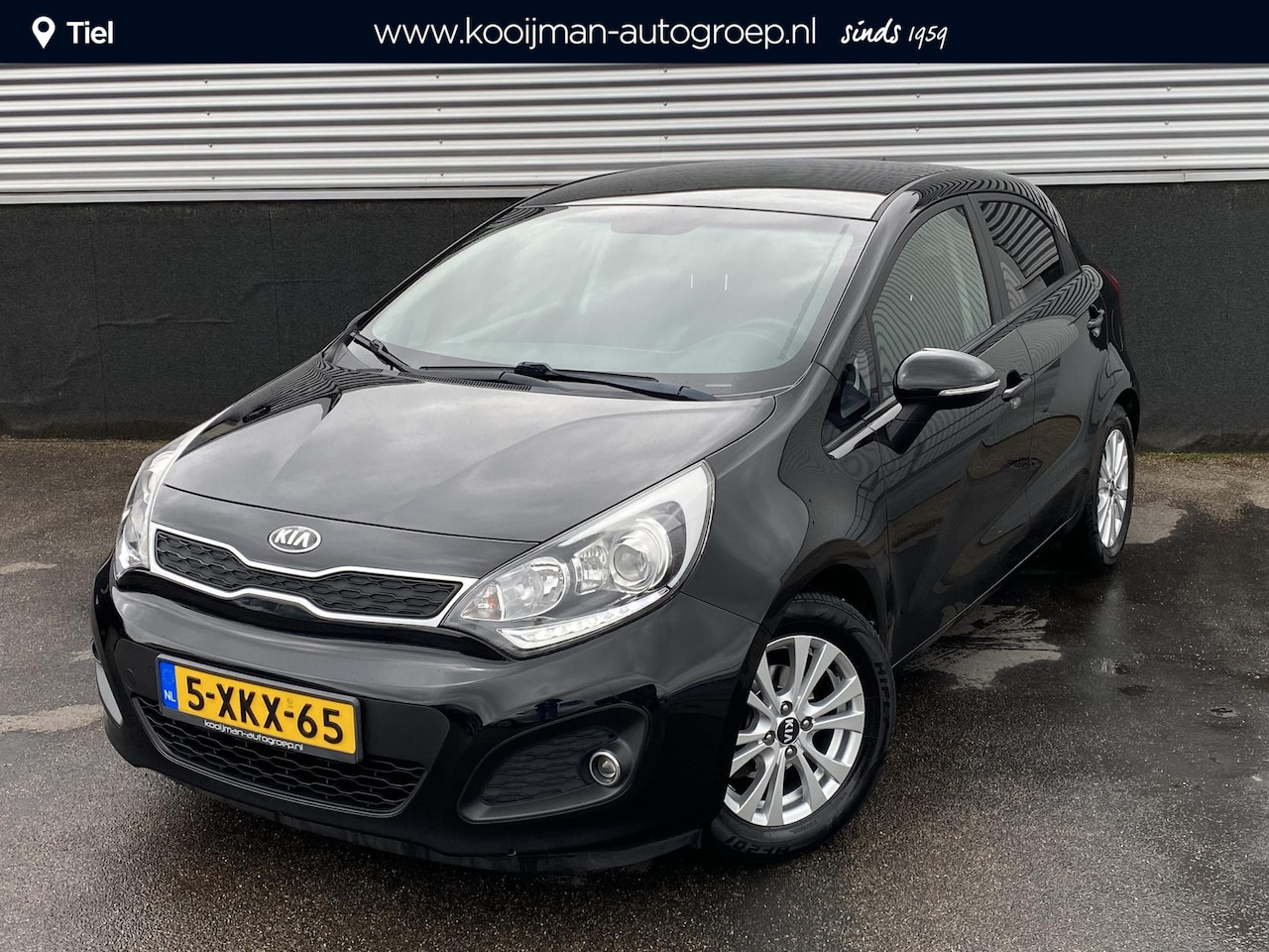 Kia Rio - 1.2 CVVT World Cup Edition Nieuw geleverd en dealeronderhouden, Cruise control, Airco, Blu - AutoWereld.nl