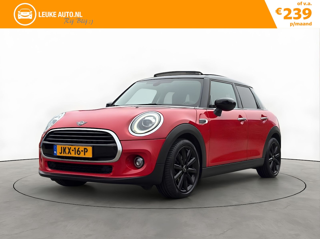 MINI Cooper - 1.5 Cooper 136PK Automaat 5-Deurs Chili JCW Pano - AutoWereld.nl