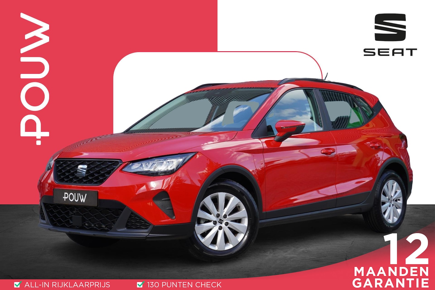 SEAT Arona - 1.0 EcoTSI 95pk Reference | Cruisecontrol | Applecarplay/Androidauto | Airco - AutoWereld.nl