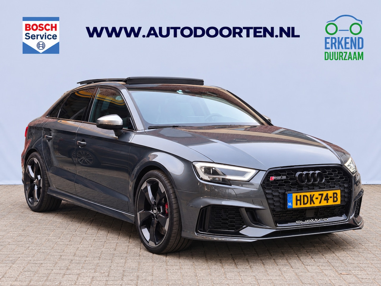 Audi A3 Limousine - 2.5 TFSI RS 3 quattro|B&O|RS Leder|Pano|Camera - AutoWereld.nl
