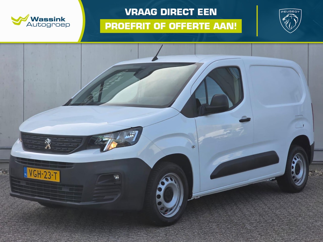 Peugeot Partner - 1.5 BlueHDI Premium Automaat | Navigatie | Cruise Control - AutoWereld.nl