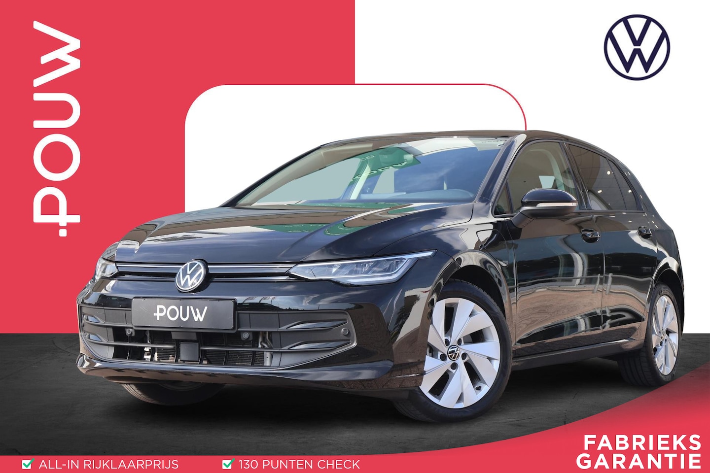 Volkswagen Golf - 1.5 eHybrid 204pk Life Edition | SoH 100% | Trekhaak | Ergostoel | Camera | Keyless | Carp - AutoWereld.nl