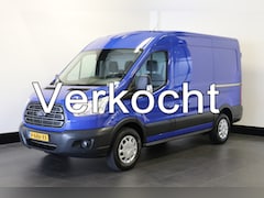 Ford Transit - 2.0 TDCI L2H2 130PK 2x Schuifdeur EURO 6 - Airco - Navi - Cruise - Camera - €13.900, - Exc