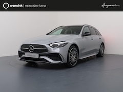 Mercedes-Benz C-klasse Estate - 300e 140 Years Edition | Panoramaschuifdak | Night Pakket | AMG-line | Alpine grijs |