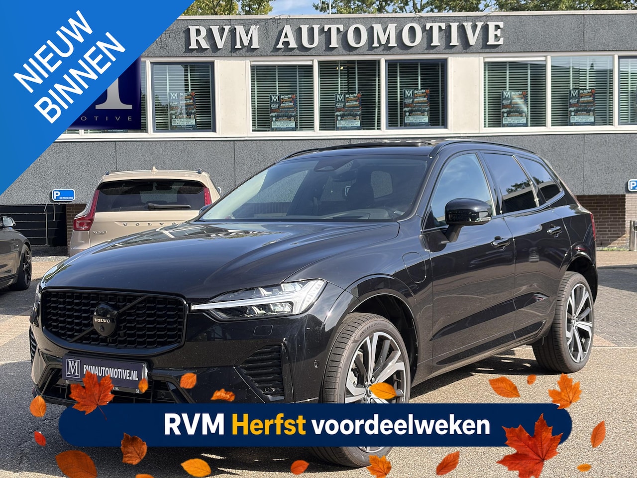 Volvo XC60 - 2.0 T8 Plug-in hybrid AWD Plus Dark LUCHTVERING| PANO| HARMAN KARDON| MEMORY STOELEN| ACHT - AutoWereld.nl