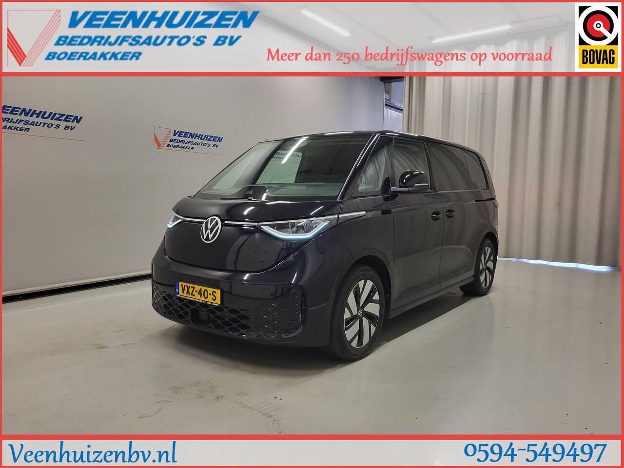 Volkswagen ID. Buzz Cargo - 77kWh 97% SOH 2X Schuifdeur Elektrisch! - AutoWereld.nl