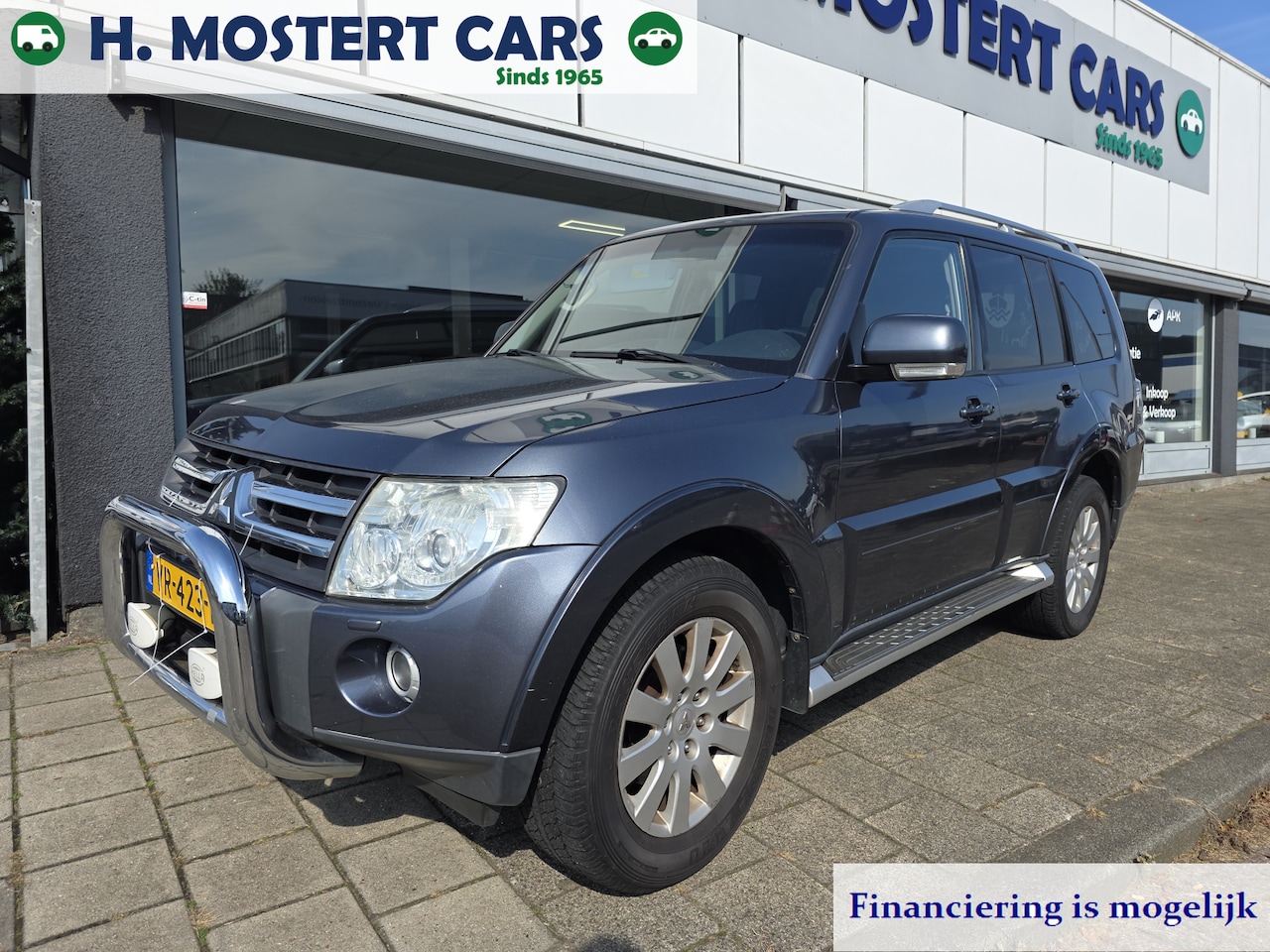 Mitsubishi Pajero - 3.2 DI-D Invite Panel Van Bj.2008 7-persoons * Airco * Leren stoelen * Automaat * 1e Eig - AutoWereld.nl