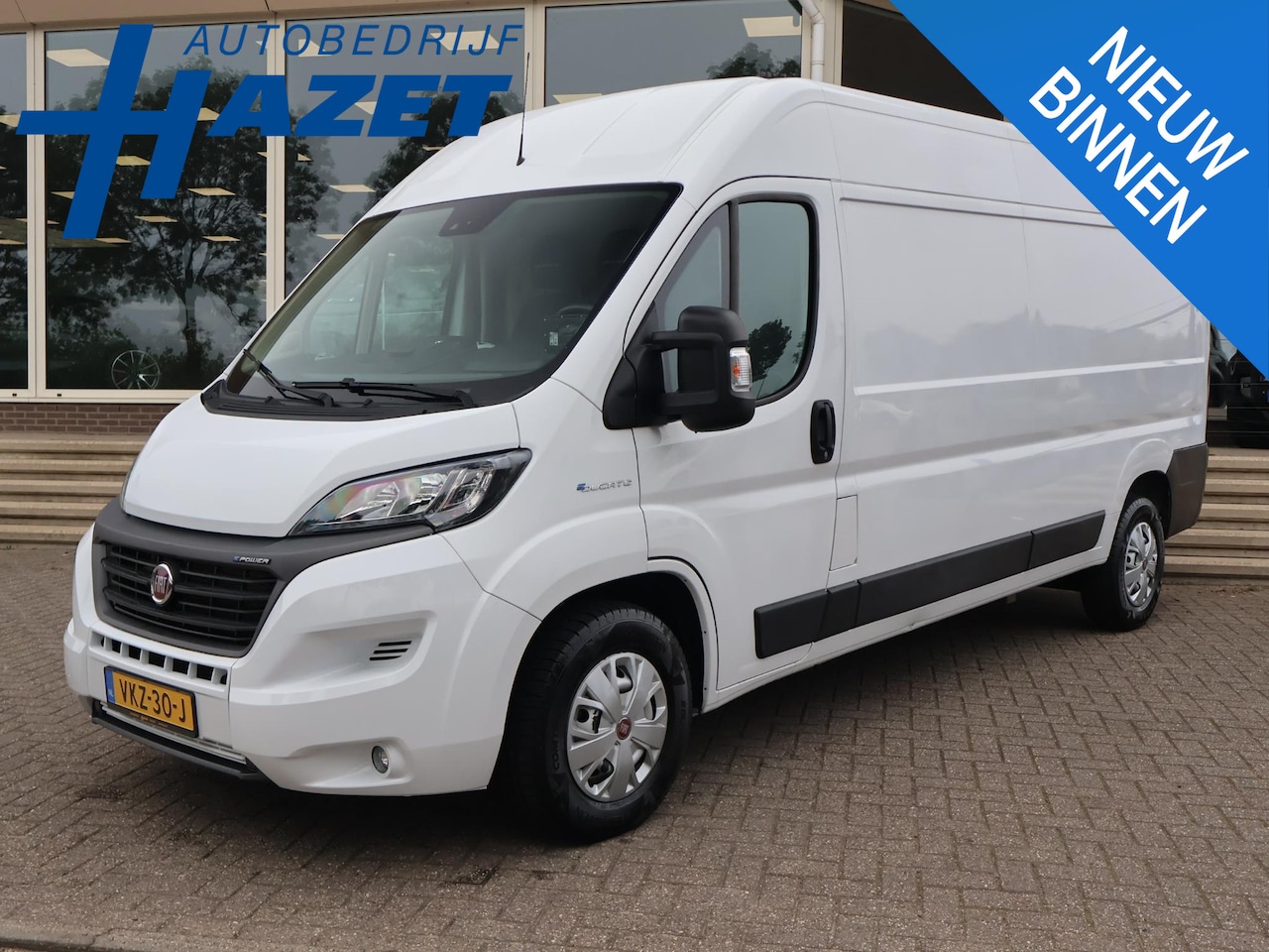 Fiat Ducato - 3.5T L3H2 79 KWH *MARGE - BTW VRIJ* GROTE ACCU 270 KM ACTIERADIUS | CARPLAY | TREKHAAK | C - AutoWereld.nl