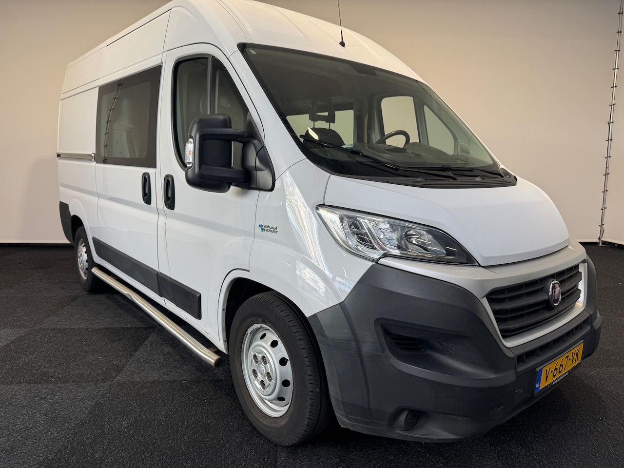 Fiat Ducato - FIAT Maxi DC 6 persoons Ducato L2H2 35 3.0 Benzine /CNG Dubbel Cabine 6 persoons - AutoWereld.nl