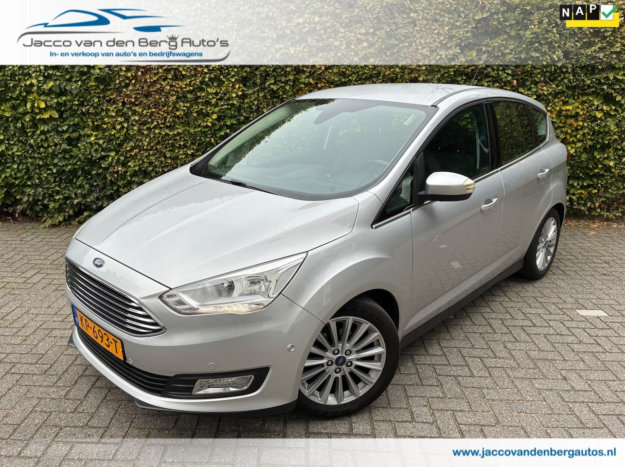 Ford C-Max - 1.0i Titanium I Distributieriem Verv I Navigatie - AutoWereld.nl