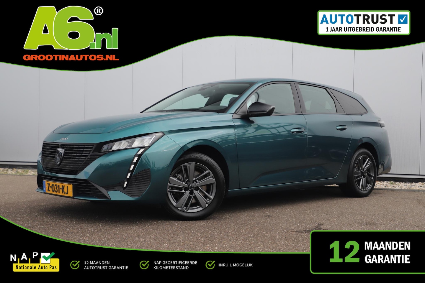 Peugeot 308 SW - 1.2 PureTech Active Pack Business 131PK Navigatie Carplay Android Climate Cruise Control L - AutoWereld.nl
