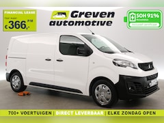 Peugeot Expert - Elektrisch 75 kWh L2H1 | Snelladen | SOH 91% | Airco | Camera | Cruise | Carplay | 3 Zits