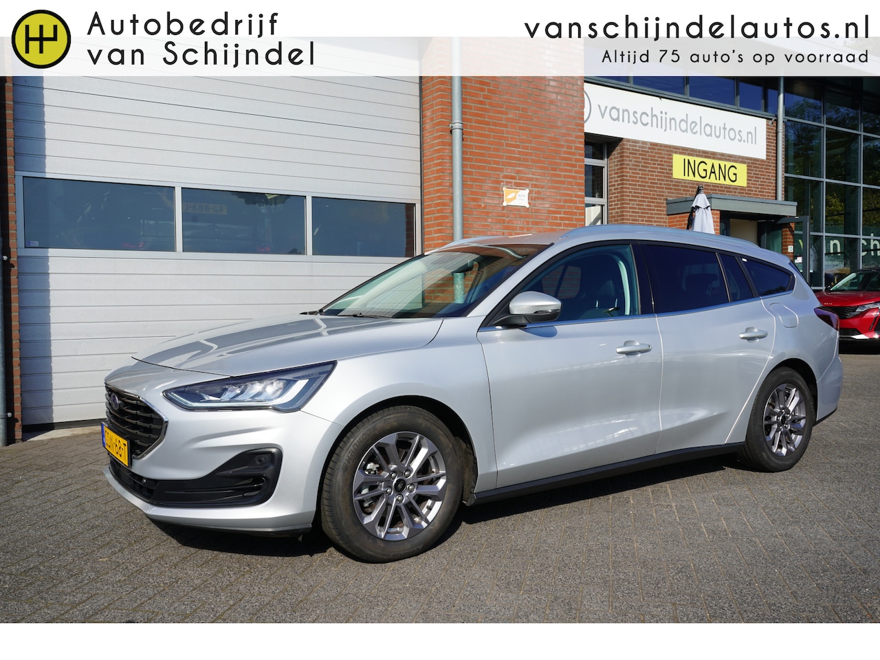 Ford Focus Wagon - 1.0 ECOBOOST 155PK HYBRID TITANIUM 1500KG TREKGEWICHT ORIGINEEL NEDERLANDS TREKHAAK FULL L - AutoWereld.nl