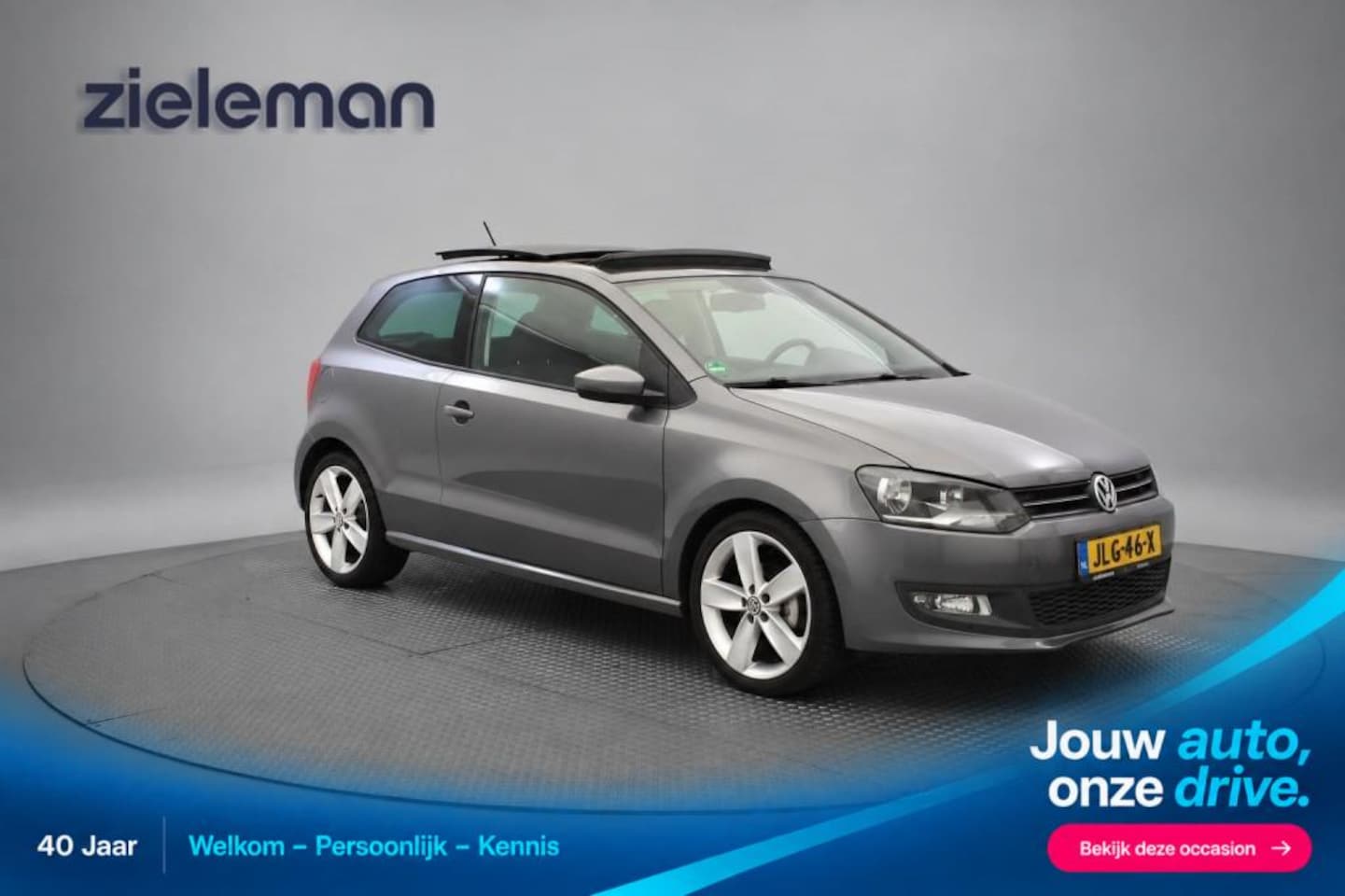 Volkswagen Polo - 1.2 TSI Comfortline - Panorama, Airco, Cruise, Stoelverw. - AutoWereld.nl