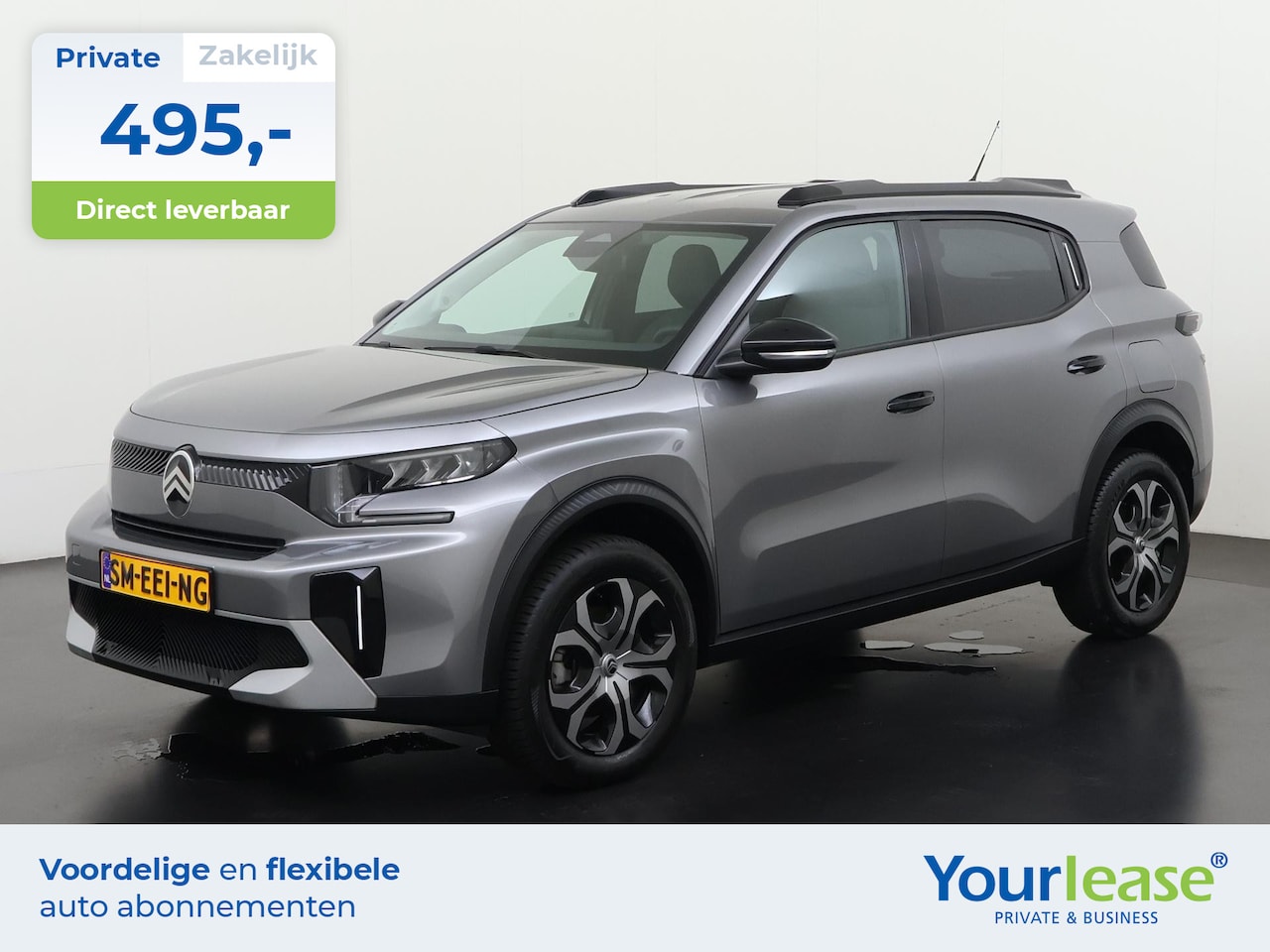 Citroën C3 Aircross - 1.2 Hybrid 145pk Plus | All-in 495,- Private Lease | Direct uit voorraad - AutoWereld.nl