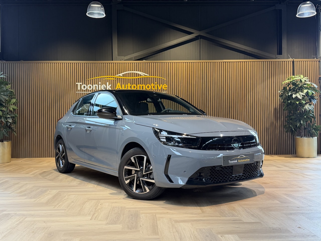 Opel Corsa - 1.2 Turbo GS STOELVERWARMING | NARDO GREY | ZWART DAK - AutoWereld.nl
