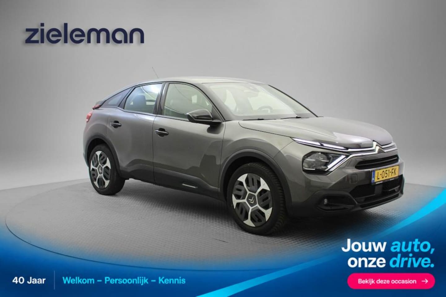Citroën C4 - 1.2 Puretech Feel Edition Automaat - Carplay, Cruise - AutoWereld.nl