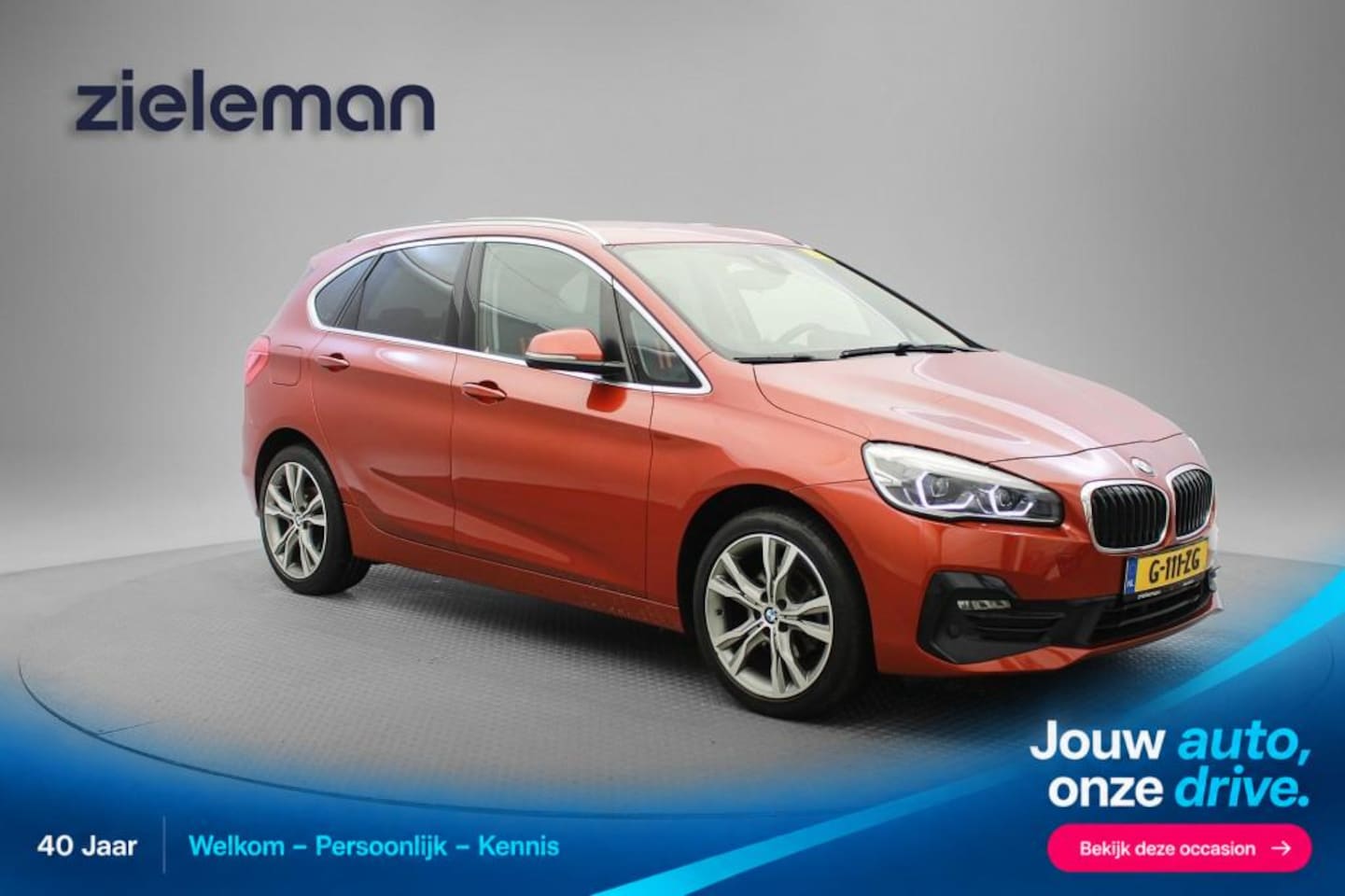 BMW 2-serie Active Tourer - 218i Executive Edition - Carplay, Camera, Half Leer, Headup Display - AutoWereld.nl