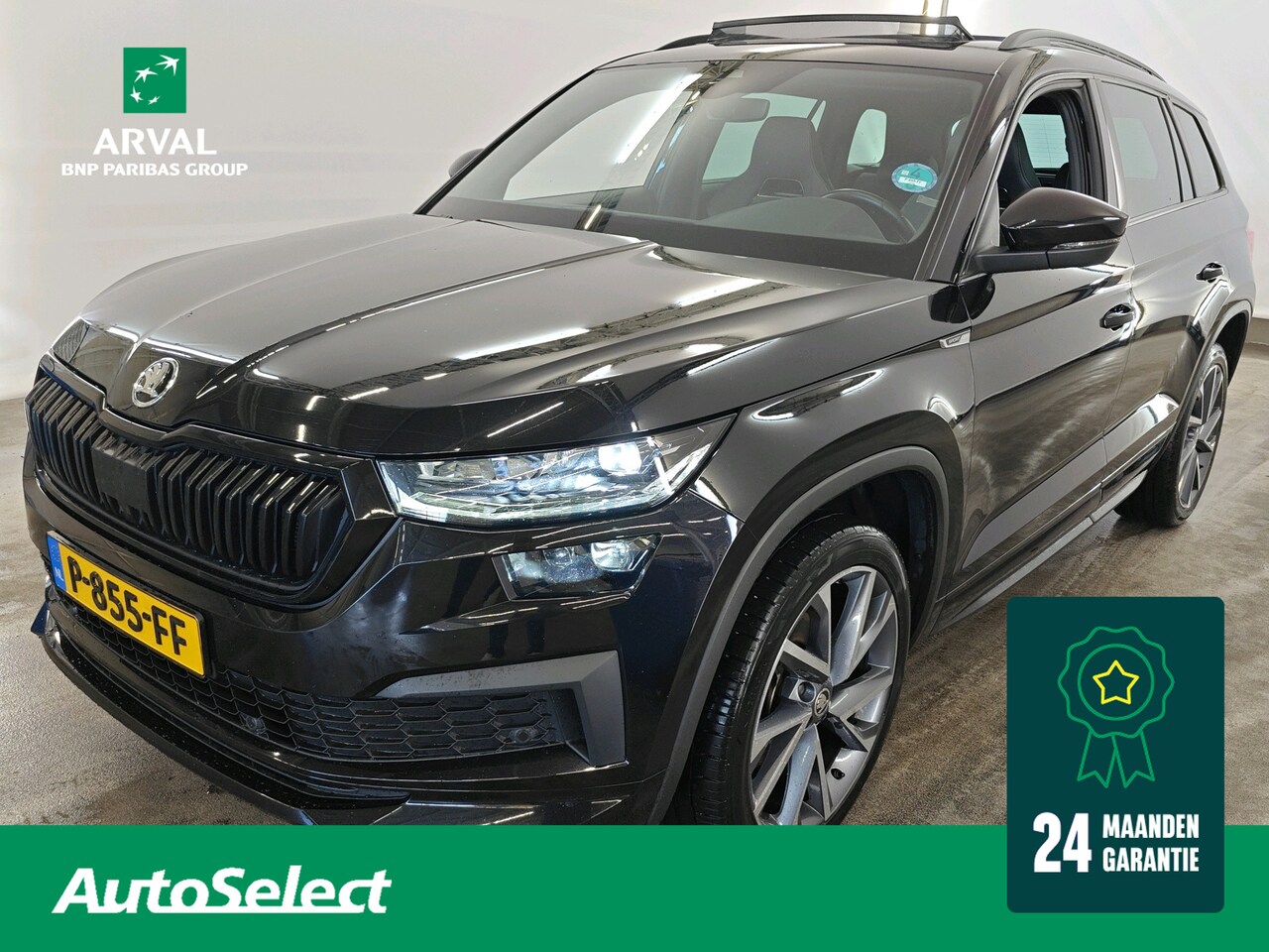 Skoda Kodiaq - 1.5 TSI 150pk Automaat Sportline Business | Panoramadak | Functie Pakket | 20" | CarPlay | - AutoWereld.nl