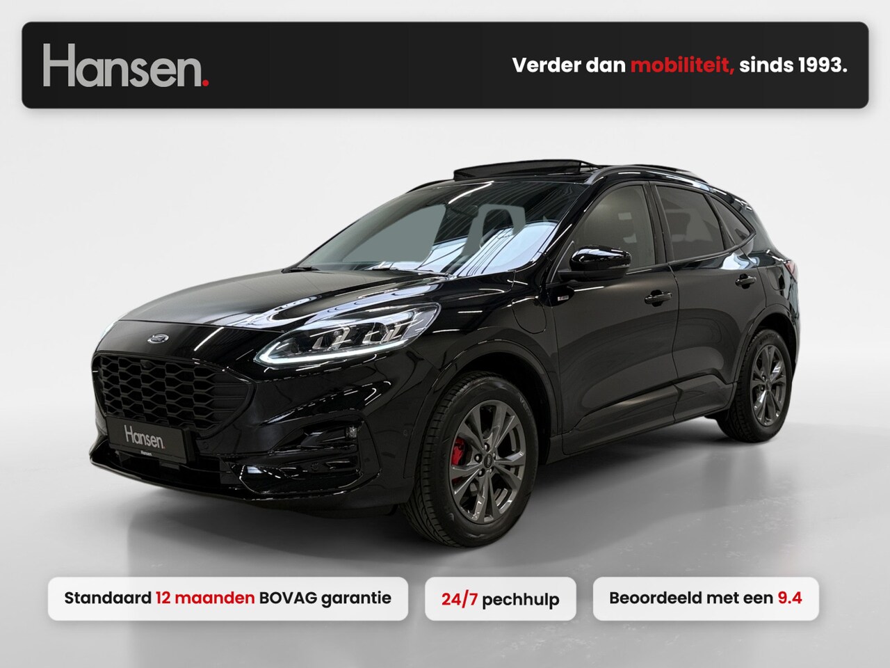 Ford Kuga - 2.5 PHEV ST-Line X I Panoramadak I Winterpakket I Adaptive Cruise I Verwarmde Achterbank I - AutoWereld.nl