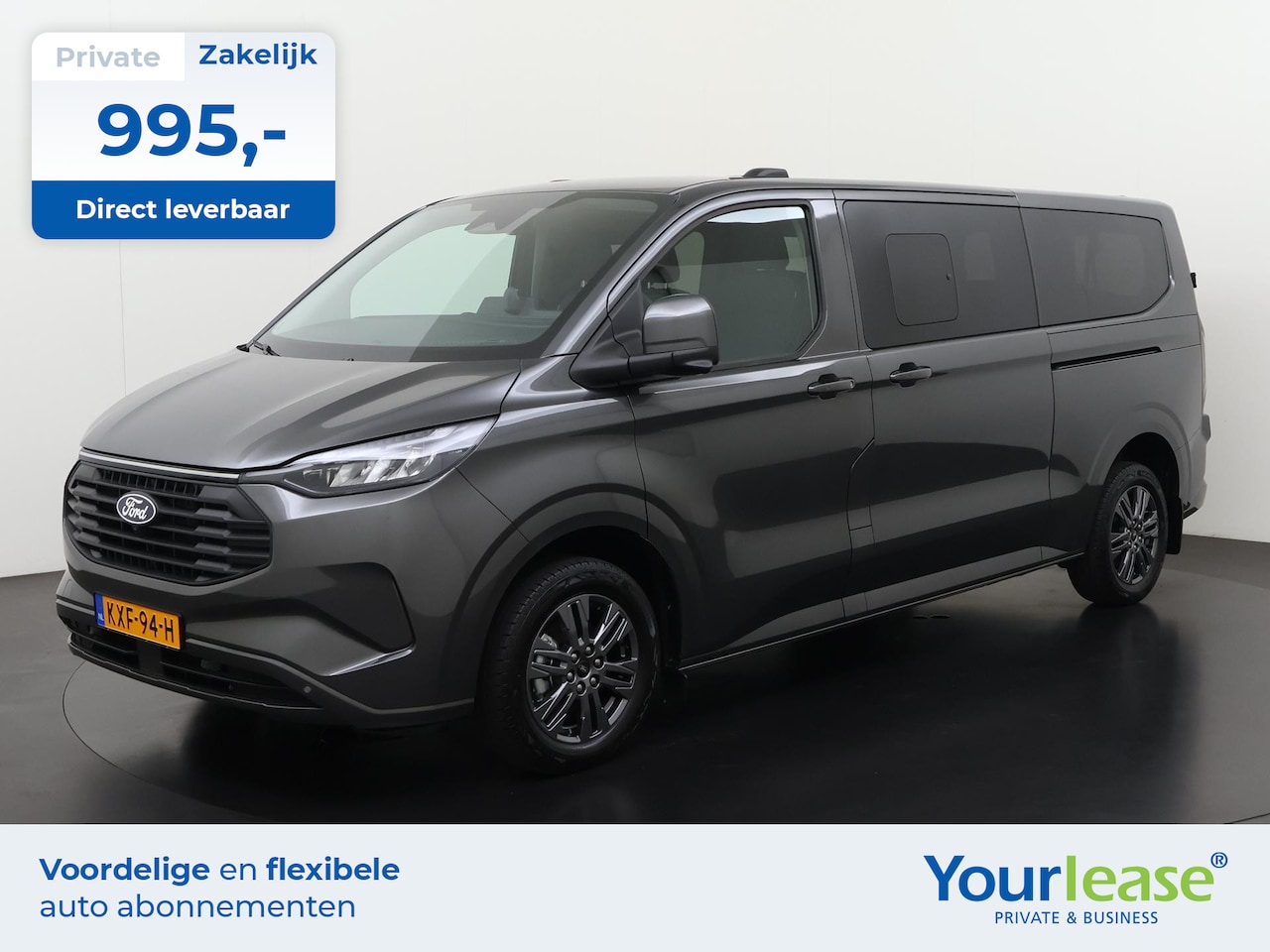 Ford Transit Custom - 340 2.5 PHEV L2H1 Limited 9-Persoons | 995,- Full Operational Lease | Direct uit voorraad - AutoWereld.nl