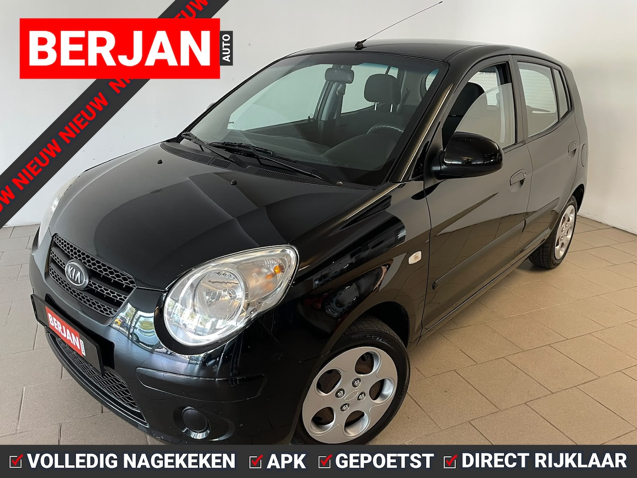 Kia Picanto - 1.0 X-tra ELEK RAMEN CENT VERG 5 DEUREN HOGE ZIT NWE APK INRUIL MOG LEUKE AUTO - AutoWereld.nl