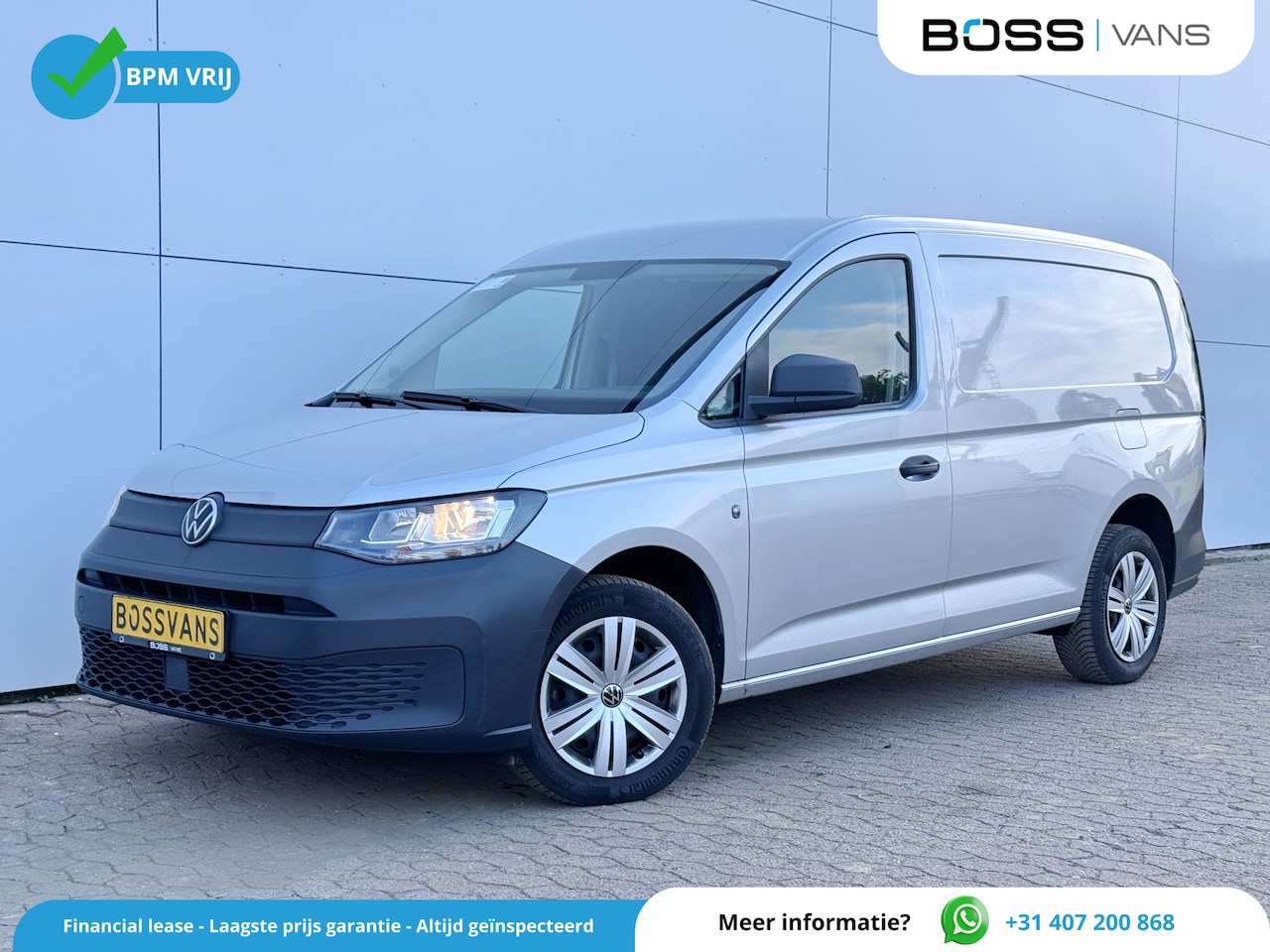 Volkswagen Caddy Cargo Maxi - 2.0 TDI 102PK L2 Airco Cruise Control Parkeersensoren Achter Bluetooth - AutoWereld.nl