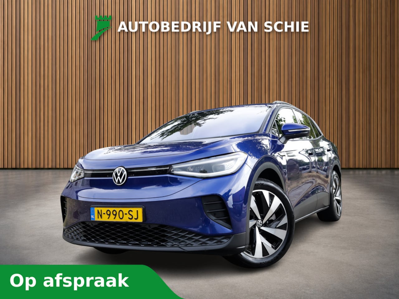 Volkswagen ID.4 - Business 77 kWh 3-Fase 2e-Eig. & Dealer-Onderh. BOVAG-Garantie. NL-Auto. - AutoWereld.nl