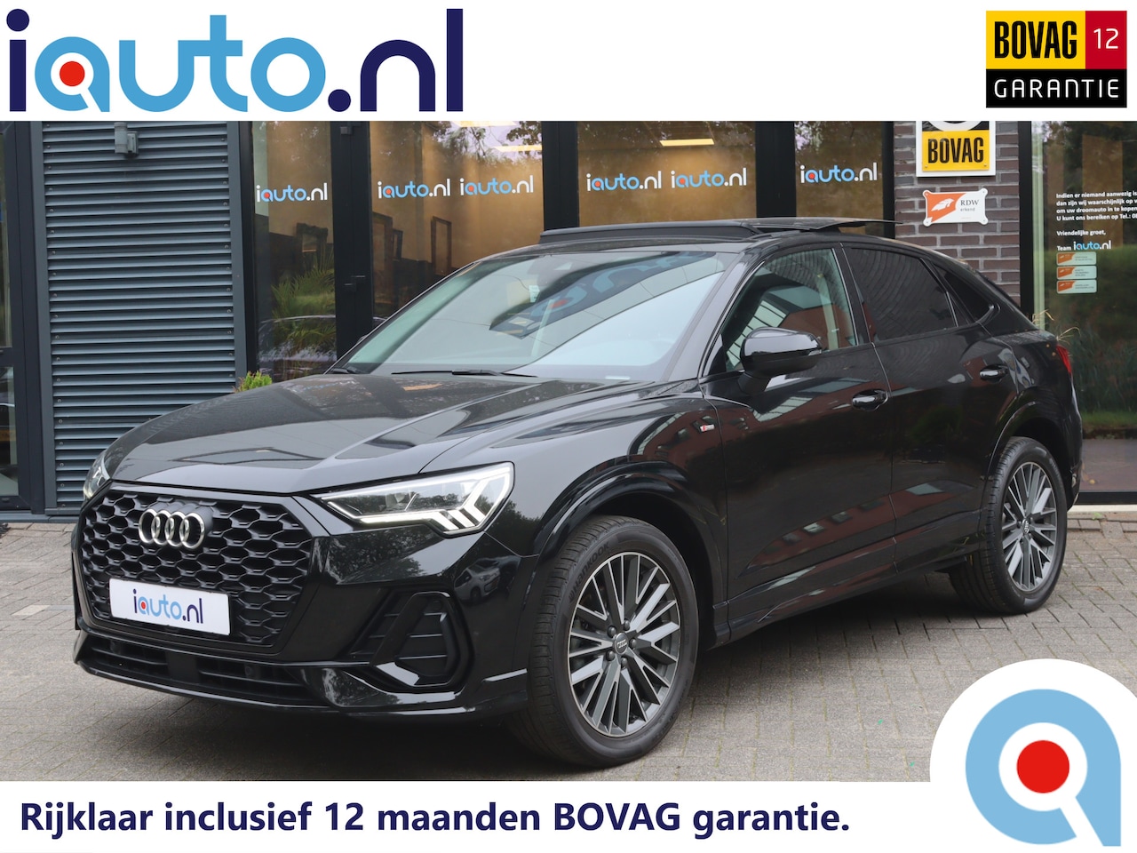 Audi Q3 Sportback - 35 TFSI S-Line Optiek Black Pano/Leder/LED/ACC/Camera/Virtual Cockpit+/19"/Trekhaak wegkl. - AutoWereld.nl